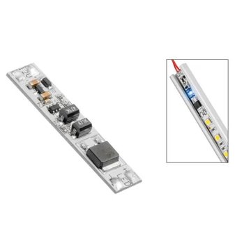 GTV Érintés nélküli kapcsoló LED profilba szerelhető, max. 60W-ot vezérel, öntapadós, 2m kábellel (GTV-AE-WLPR-60P2)