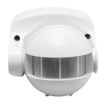 GTV Mozgásérzékelő, max 1200W, IP44, látószög 180°, hatótáv 10 m, 230V/AC, fehér (GTV-CR-CR1000-00)