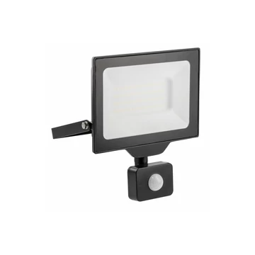 GTV LED reflektor mozgásérzékelővel G-TECH, 50W, 5000lm, 220-240V/AC, 4000K, IP65, fekete (GTV-GT-GCR50W-40)