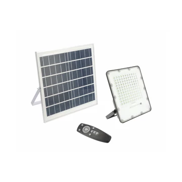 GTV SOLAR LED reflektor BRAVOS, 150W, 1500 lm, 6400K,120°, IP65, akku:3.2V 15AH, panel:6V/18W (GTV-LD-BRAVOS150W-64)