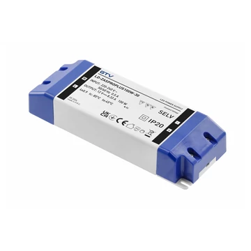GTV LED tápegység PRO+,12V DC, 100W, IP20, 8,33A, túláram, rövidzár és túlmelegedés védelem (GTV-LD-ZASPROPLUS100W)