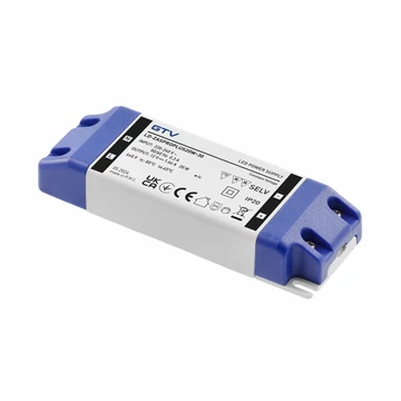 GTV LED tápegység PRO+,12V DC, 20W, IP20, 1,66A, túláram, rövidzár és túlmelegedés védelem (GTV-LD-ZASPROPLUS20W)