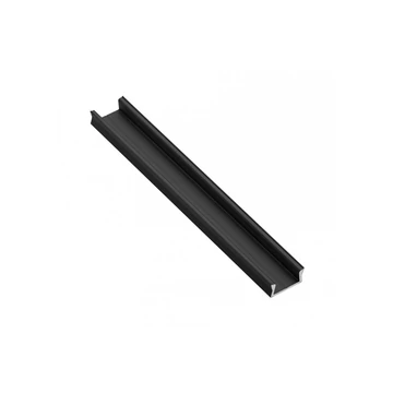 GTV LED ALU profil GLAX MINI sorozat 8-10mm-es szalagokhoz, 2m/szál, fekete (GTV-PA-GLAXMNK-AL-20M)