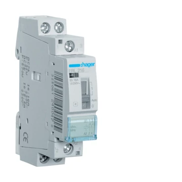 HAGER Mágneskapcsoló, 2Z, 16A, 12V AC, I-0-II, moduláris (ERL216)