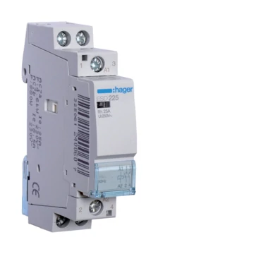 HAGER Mágneskapcsoló, 2Z, 25A, 24V AC, moduláris (ESD225)