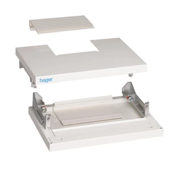 HAGER Quadro 4 tartalék gyári kábelbevezető IP40, 370mm szekrényhez (FC419)