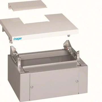 HAGER Quadro 4 tetőpanel és lábazat IP40 620mm széles (FC455)