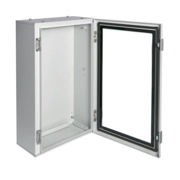 HAGER Orion Plus fémszekrény, IP65, átlátszó ajtós, 650x400x200mm (FL167A)