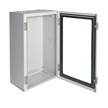 HAGER Orion Plus fémszekrény, IP65, átlátszó ajtós, 650x400x250mm (FL168A)