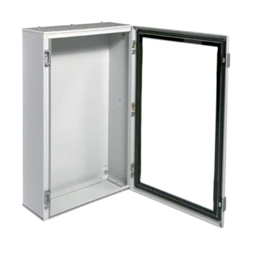 HAGER Orion Plus fémszekrény, IP65, átlátszó ajtós, 800x500x200mm (FL171A)