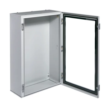 HAGER Orion Plus fémszekrény, IP65, átlátszó ajtós, 800x500x250mm (FL172A)