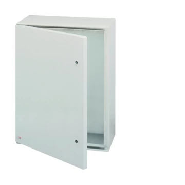 HAGER Orion Plus műanyagszekrény, IP65, teli ajtós, 350x300x160mm, II. é.v. osztály (FL204B)