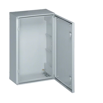 HAGER Orion Plus műanyagszekrény, IP65, teli ajtós, 650x400x200mm, II. é.v. osztály (FL216B)