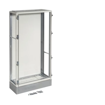 HAGER Quadro 5 álló szekrény(váz), lábazattal 1710x900x400mm (FM317)