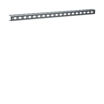 HAGER Quadro+ evo perforált DIN sín, konzolokra, 25mm mag., 600mm mély cellákhoz (FN884E)