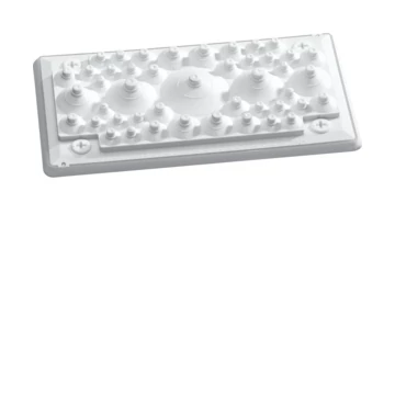 HAGER Quadro / Univers / Orion gumis kábelbevezető, IP54, 240x130mm, 45db kábelhez (FZ402)
