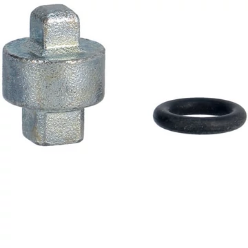 HAGER Quadro 5/Quadro+ 6x6mm négyszög zárbetét, csere FZ508-hoz (FZ516)
