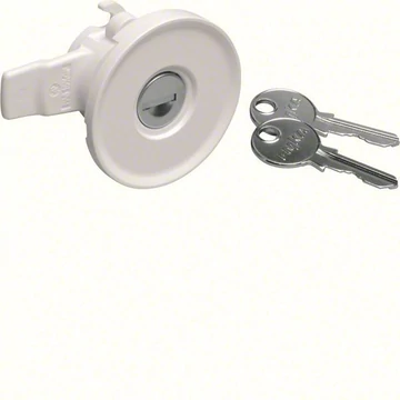 HAGER Univers zár + 2 kulcs, IP43 szekrényhez (FZ597N)