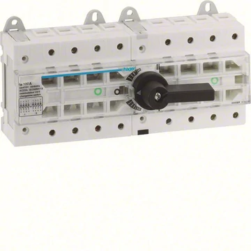 HAGER Moduláris átkapcsoló,12 modul, 100A (HI405R)