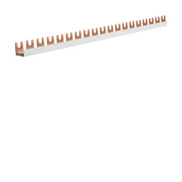 HAGER Fázissín 56db 1P kismegszakítóhoz, 16mm2, 80A, 56M, 1000mm (KDN180B)