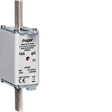 HAGER NH0 gG 125A 500V Késes biztosító (LNH125M)