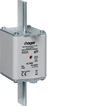 HAGER NH2 gG 400A 500V Késes biztosító (LNH2400M)