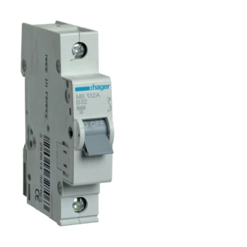 HAGER Kismegszakító 1P, B-32A, 6kA, 1M (MB132A)