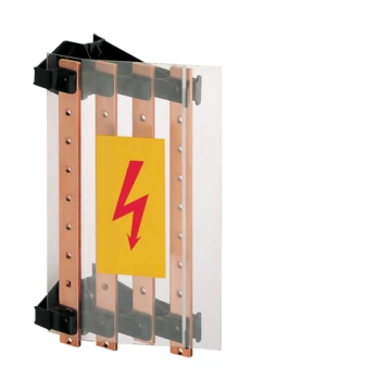 HAGER Quadro oldalsó elhelyezésű síntartó, 250A, 4P, 20x5mm sínhez (UC830)