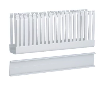 HAGER Quadro vízszintes műanyag perforált csatorna 250x30x80mm (UC911)