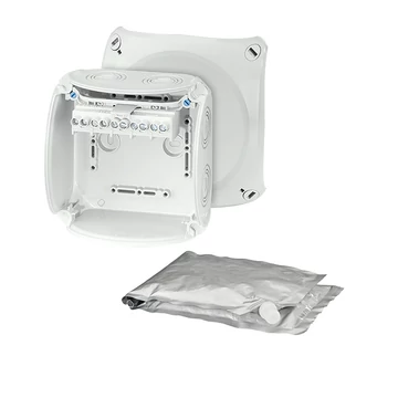 HENSEL WP 0606 G Vízálló kábelösszekötő doboz kiöntőmasszával, szürke (62000105)