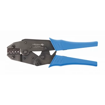 HÖGERT Szigeteletlen csúszósaru prés, 0,1-2,5mm2, 27-13AWG,225 mm (HT1P200)