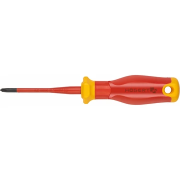HÖGERT Csavarhúzó szigetelt csillag, Phillips, PH1/SL5, 1000 V, 80 mm, SLIM, S2 (HT1S973-1)