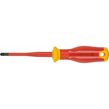 HÖGERT Csavarhúzó szigetelt csillag, Phillips, PZ2/SL6, 1000V, 100 mm, SLIM, S2 (HT1S977-1)