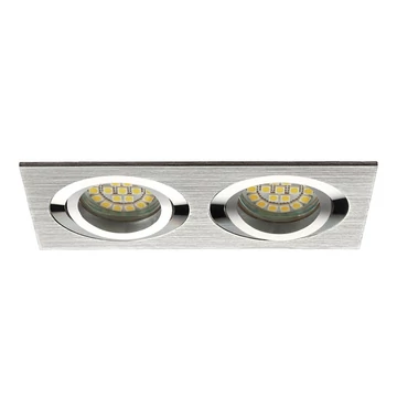KANLUX SEIDY CT-DTL250-AL spotlámpa, 2x 50W, 90x170mm, MR16, alumínium (18282)