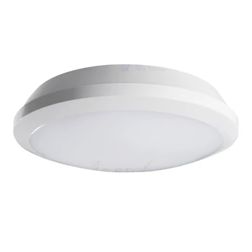 KANLUX DABA PRO 25W NW-W Mennyezeti lámpa mikrohullámú mozgásérzékelővel, Ø300mm, 2800 lm, 4000 K, fehér (19064)