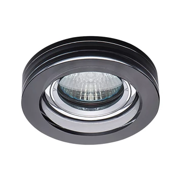 KANLUX MORTA B CT-DSO50-B spotlámpa, max 50W, Ø90mm, MR16, fekete (22116)