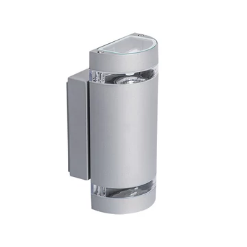 KANLUX ZEW EL-235U-GR kültéri homlokzati lámpa, 2 x max 35W, GU10, PAR16, IP44, szürke (22443)
