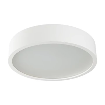 KANLUX JASMIN 370-W/M mennyezeti lámpa, 2x60W, Ø375mm, E27, matt fehér (23127)
