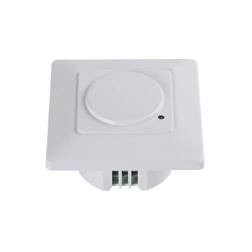 KANLUX MERGE MW-L mikrohullámú mozgásérzékelő, 80x80mm, 180° (23453)