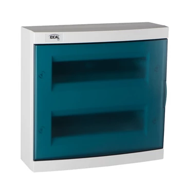 KANLUX KDB-S24T falon kívüli elosztódoboz, 2x12P, 109x300x294mm, IP30, IK07 (23614)