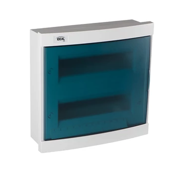 KANLUX KDB-F24T süllyesztett elosztódoboz, 2x12P, 109x317x310mm, IP30, IK07 (23620)