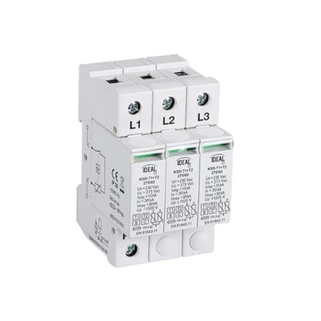 KANLUX KSD-T1T2 275/180 3P túlfeszültség korlátozó, 275V, 230 AC (23921)