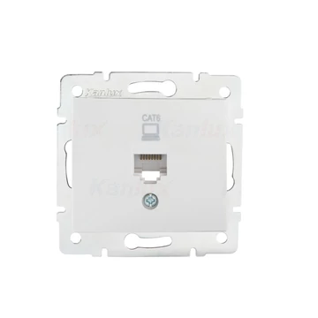 KANLUX DOMO 01-1400-002 Adatcsatlakozó aljzat, fehér (24754)
