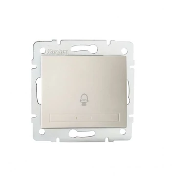 KANLUX DOMO 01-1030-203 Csengő nyomókapcsoló, krém (24776)
