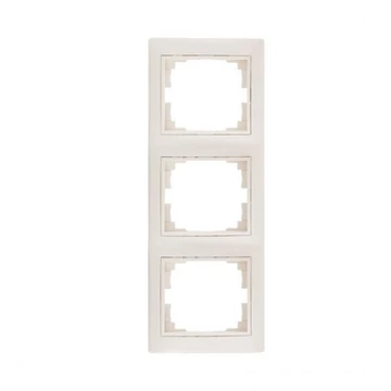 KANLUX DOMO 01-1530-003 Hármas keret, függőleges, krém (24827)