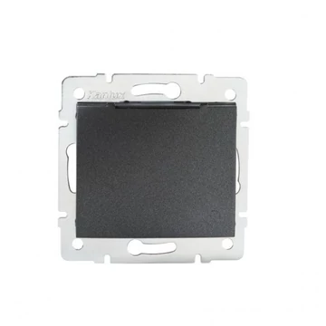 KANLUX DOMO 01-1230-141 Dugalj IP44 csapfedeles, grafit (24909)