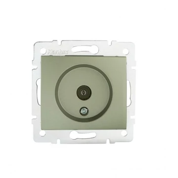 KANLUX DOMO 01-1300-050 Antenna csatlakozó aljzat, pezsgő (25038)