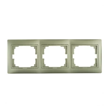 KANLUX DOMO 01-1480-050 Hármas keret, vízszintes, pezsgő (25059)