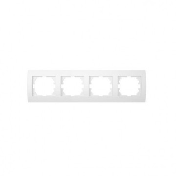KANLUX LOGI 02-1490-002 Négyes keret, vízszintes, fehér (25120)