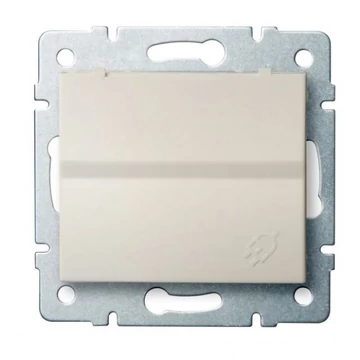 KANLUX LOGI 02-1230-103 Dugalj IP44 csapfedeles, krém (25146)
